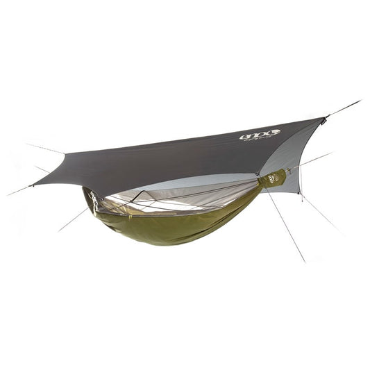 ENO JungleLink Hammock System - Charcoal/Evergreen - Tactical Edge