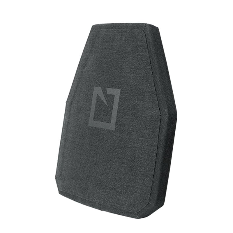 Hesco 4400 Level IV ballistic armor plate with Cordura nylon wrap in SAPI multi-curve design