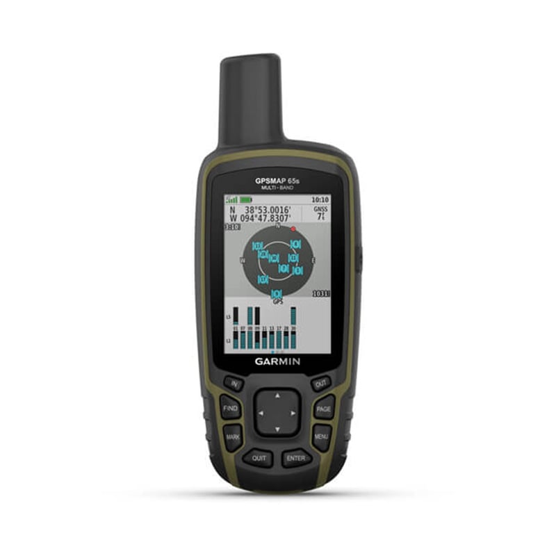 Garmin GPSMAP 65S GPS Multi-Band GPS Handheld with Sensors - Tactical Edge