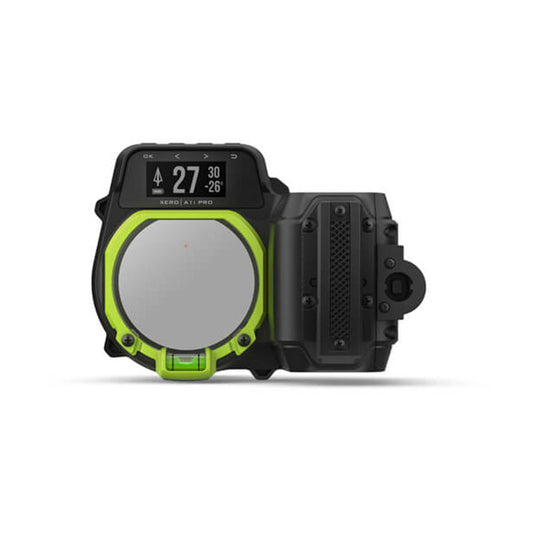 Garmin Xero A1i Pro digital bow sight with LED display and micro-adjustable mounting rails for right-handed archers