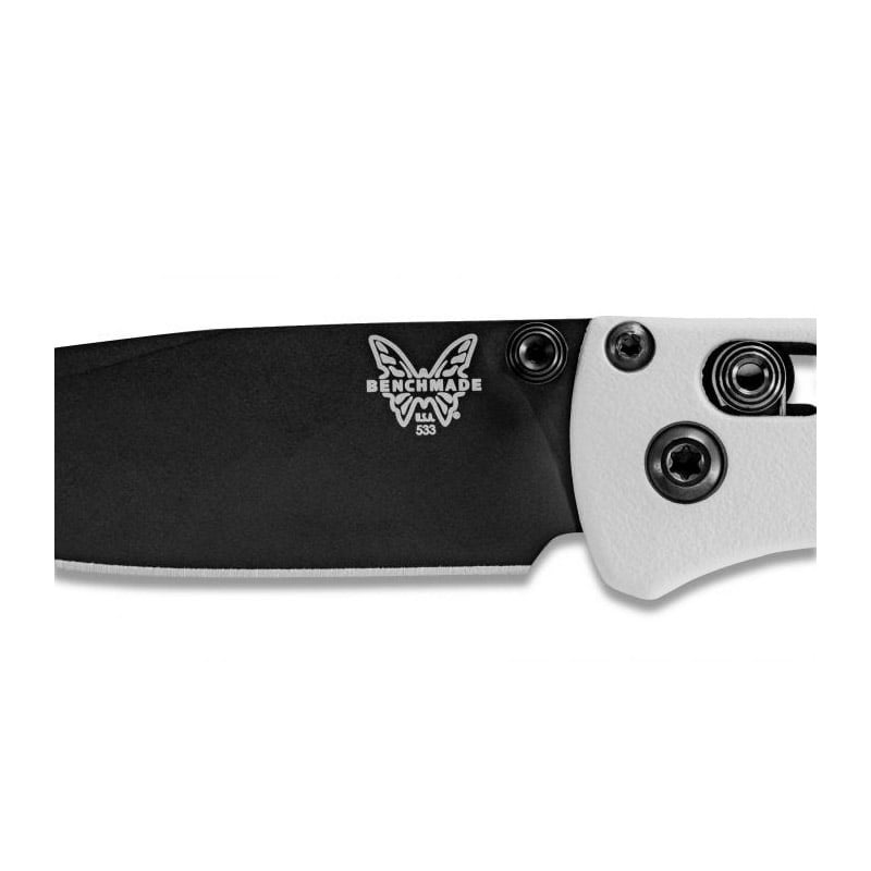 Benchmade 533BK-1 MINI BUGOUT Drop Point Plain Edge Grivory - Tactical Edge