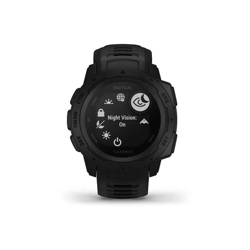 Garmin Instinct Tactical Edition GPS Watch - Black - Tactical Edge