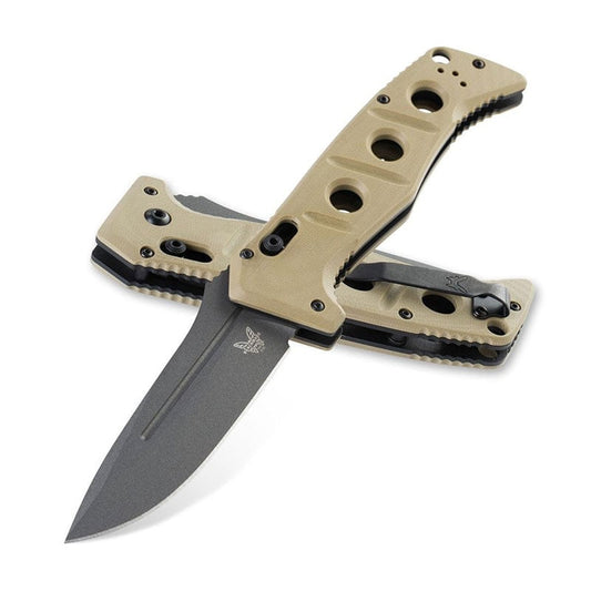 Benchmade 2750GY-3 Sibert Auto Adamas Axis Plain Edge - Tactical Edge