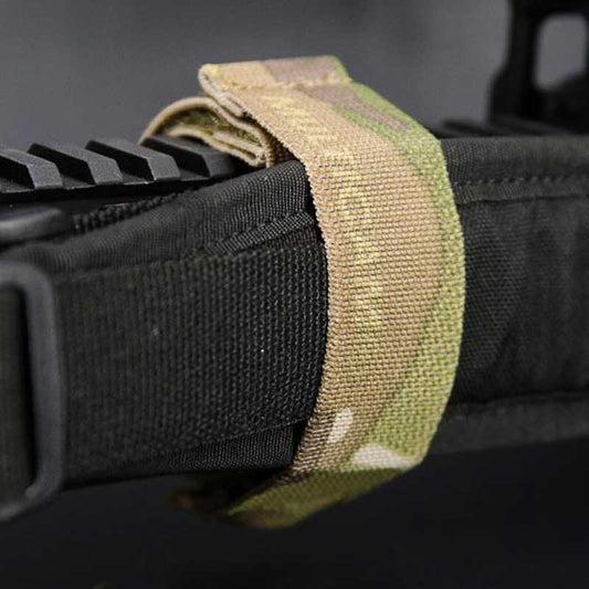 NeoMag Sentry Strap in Multicam pattern with magnetic sling catch system and Velcro attachment