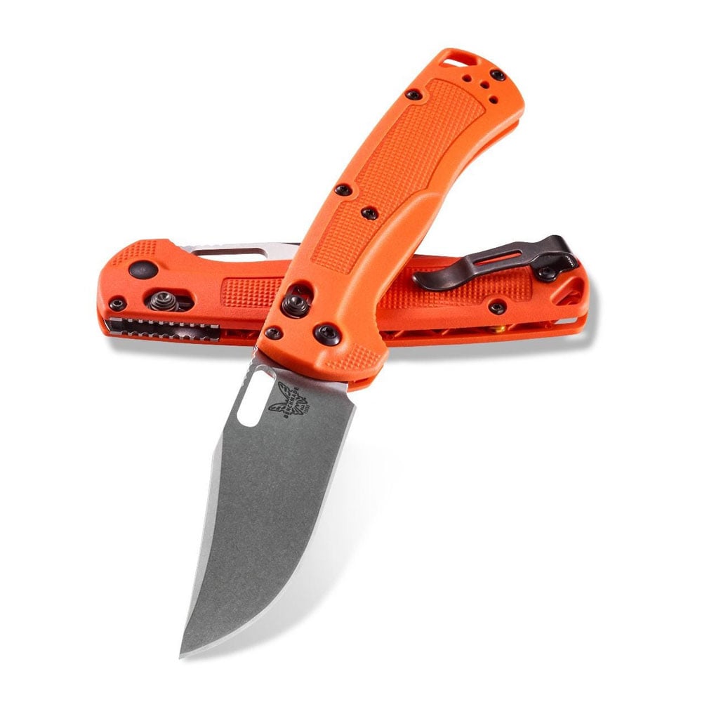 Benchmade 15535 Taggedout open and closed