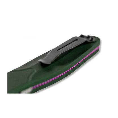 Benchmade 9400BK Osborne Auto Knife Black Blade Green Handle