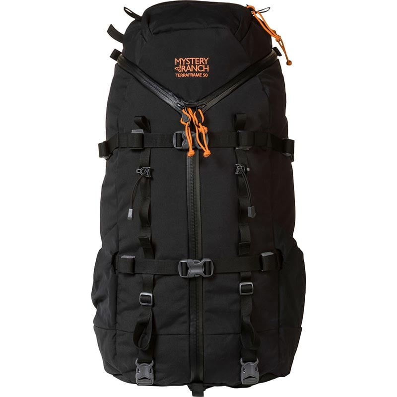 Mystery Ranch Terraframe 3 Zip 50 Black Front