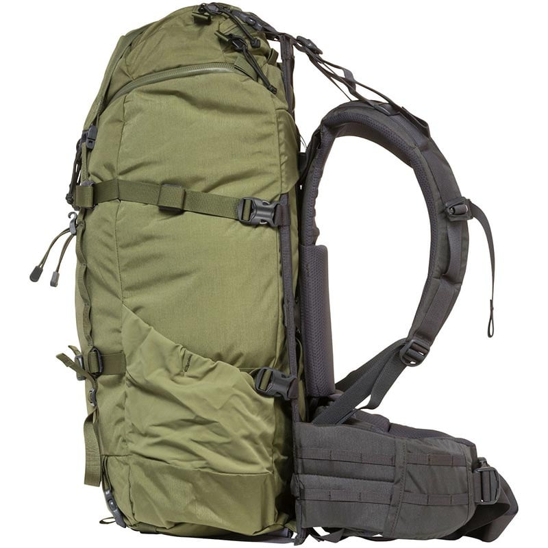 Mystery Ranch Terraframe 3 Zip 50 Loden Side