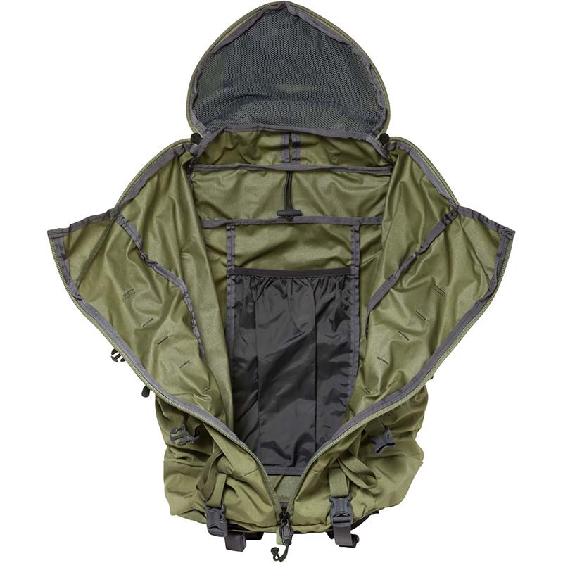 Mystery Ranch Terraframe 3 Zip 50 Loden Open