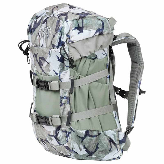 Mystery Ranch Treehouse 20 hunting pack with tree strap and compression system for treestand hunters
