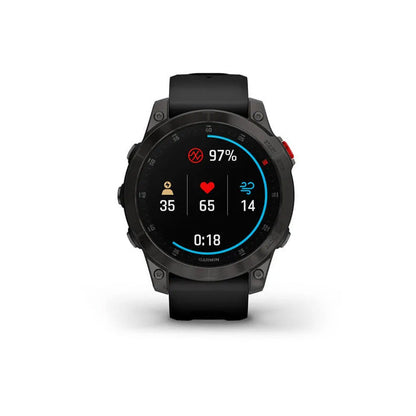 Garmin epix Gen 2 Sapphire - Black Titanium - Tactical Edge