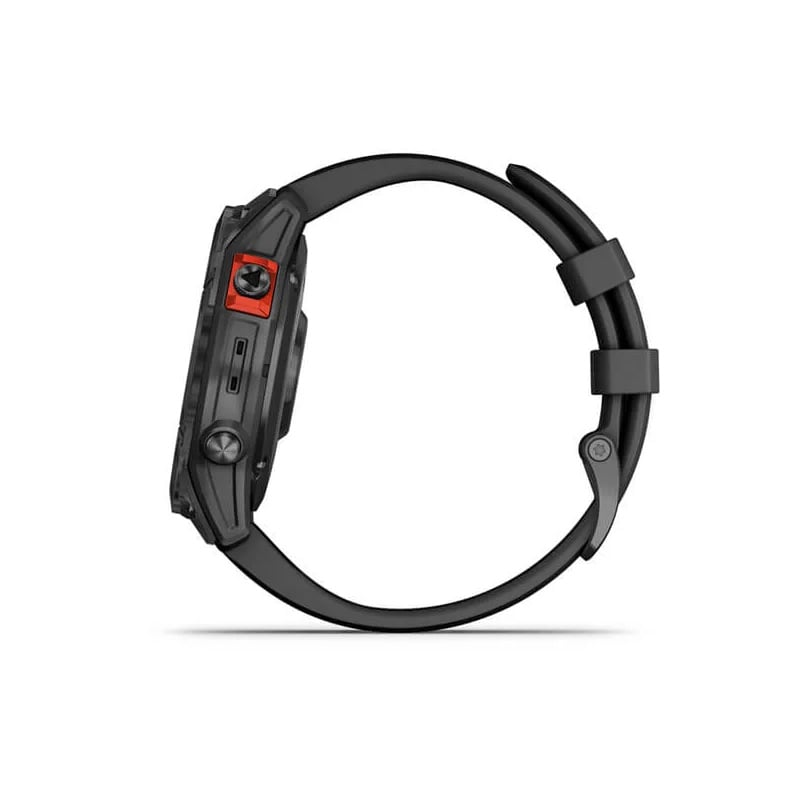 Garmin fenix 7 Solar Edition 47mm - Slate Gray with Black Band - Tactical Edge