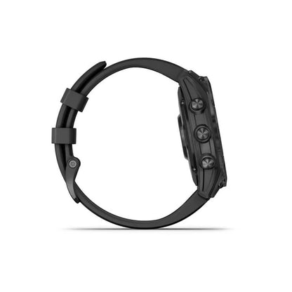 Garmin fenix 7 Solar Edition 47mm - Slate Gray with Black Band - Tactical Edge