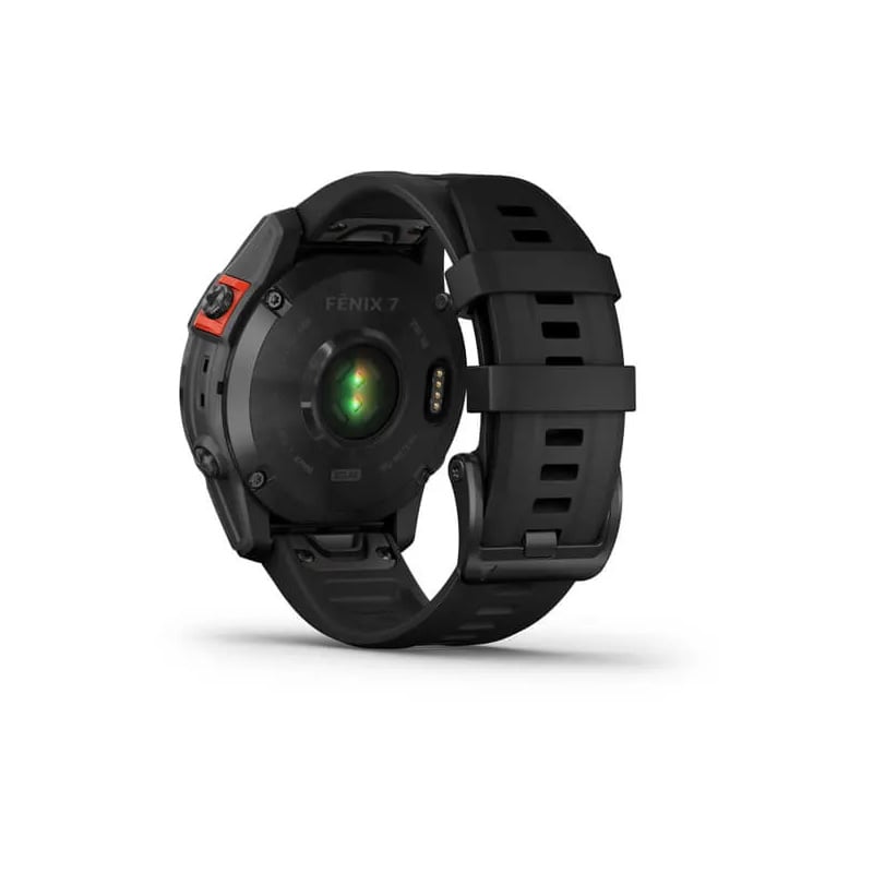 Garmin fenix 7 Solar Edition 47mm - Slate Gray with Black Band - Tactical Edge