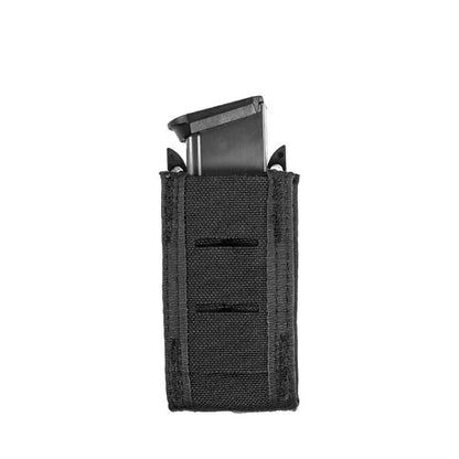 High Speed Gear Duty Pistol TACO U-Mount magazine pouch in black with universal mounting clips