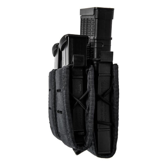 High Speed Gear Duty Double Pistol Taco w/Rifle - Black - Tactical Edge