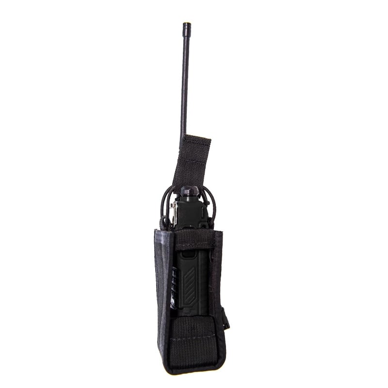 High Speed Gear Duty Mini Multi-Access Comm Taco - Black - Tactical Edge