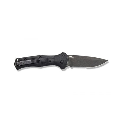 Benchmade 9070SBK Claymore Auto Drop Point - Black - Tactical Edge