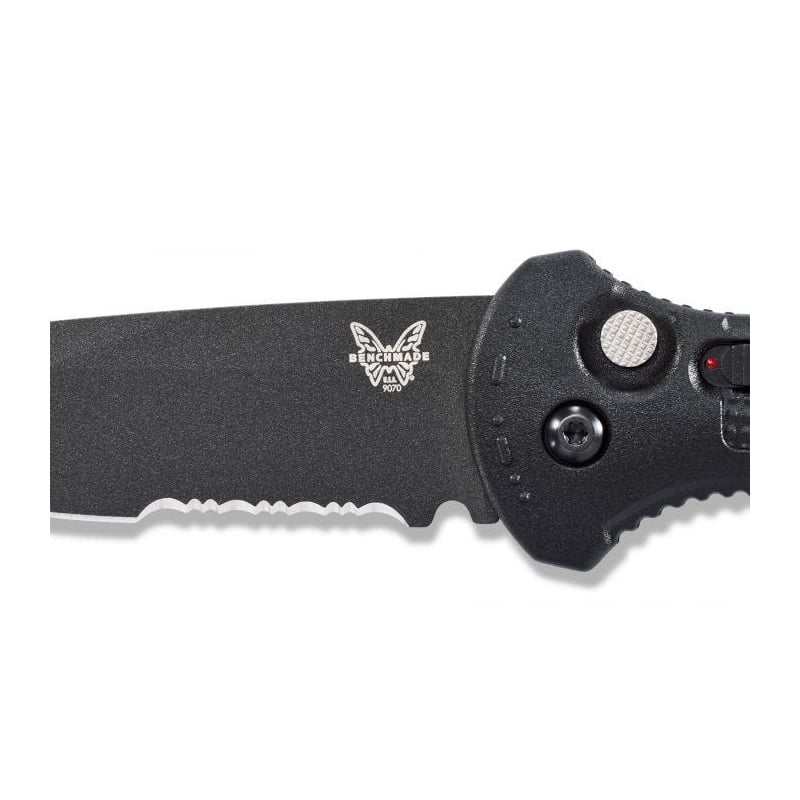 Benchmade 9070SBK Claymore Auto Drop Point - Black - Tactical Edge