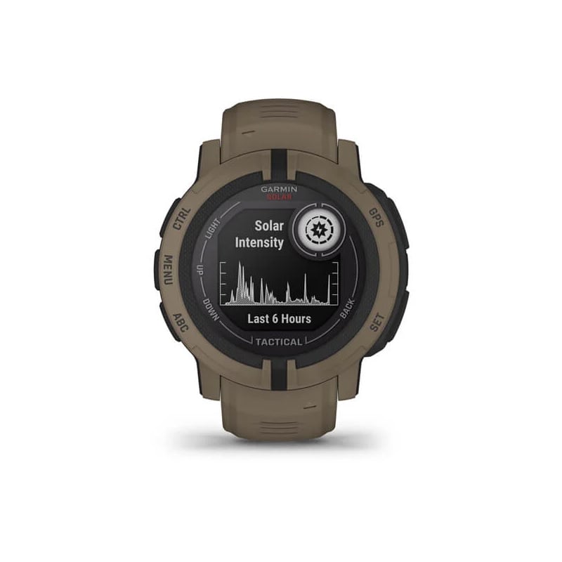 Garmin Instinct 2 Solar Tactical Edition 45mm - Coyote Tan - Tactical Edge