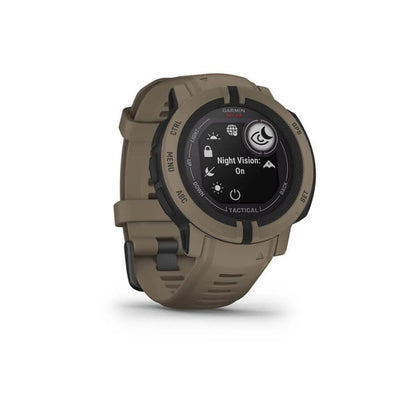 Garmin Instinct 2 Solar Tactical Edition 45mm - Coyote Tan - Tactical Edge