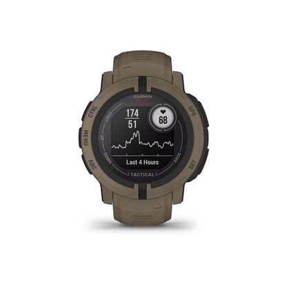 Garmin Instinct 2 Solar Tactical Edition 45mm - Coyote Tan - Tactical Edge