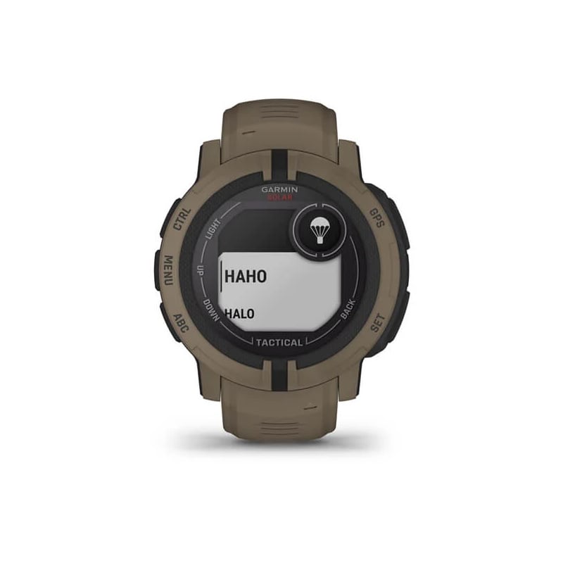 Garmin Instinct 2 Solar Tactical Edition 45mm - Coyote Tan - Tactical Edge