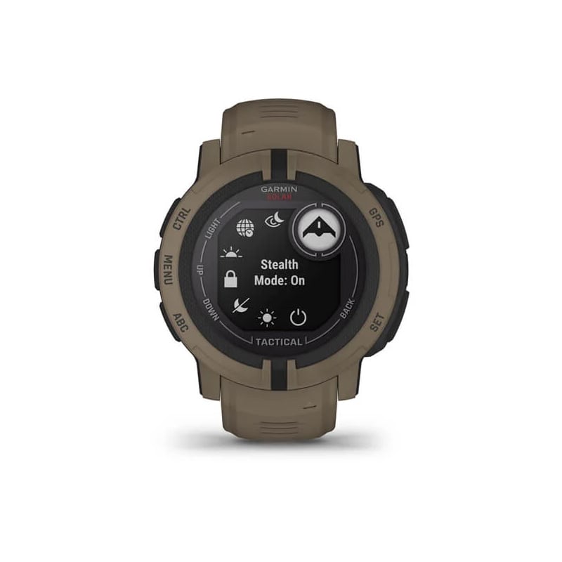 Garmin Instinct 2 Solar Tactical Edition 45mm - Coyote Tan - Tactical Edge