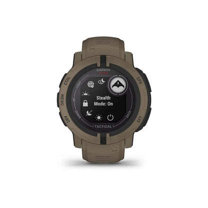 Garmin Instinct 2 Solar Tactical Edition 45mm - Coyote Tan - Tactical Edge
