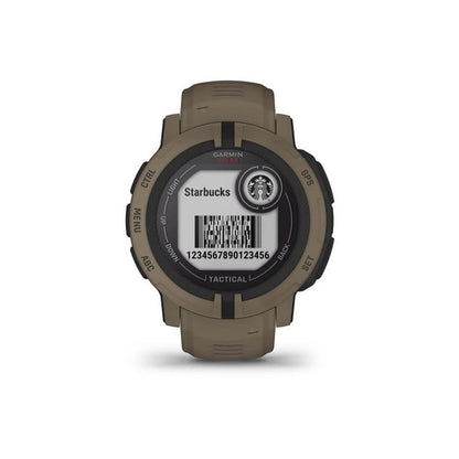 Garmin Instinct 2 Solar Tactical Edition 45mm - Coyote Tan - Tactical Edge