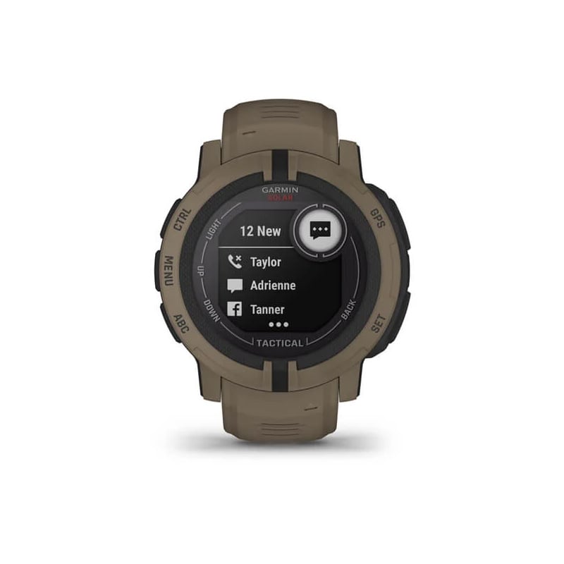 Garmin Instinct 2 Solar Tactical Edition 45mm - Coyote Tan - Tactical Edge