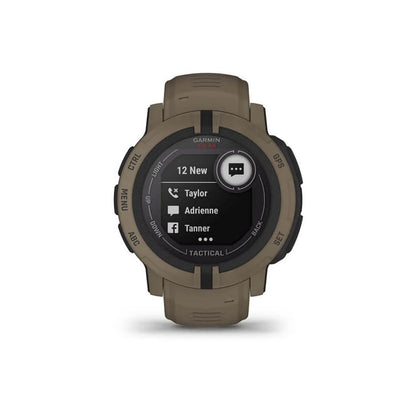 Garmin Instinct 2 Solar Tactical Edition 45mm - Coyote Tan - Tactical Edge