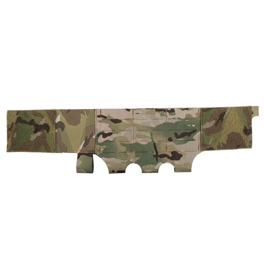Raine Tactical large hook and loop cummerbund with three magazine cells and MOLLE webbing in coyote brown