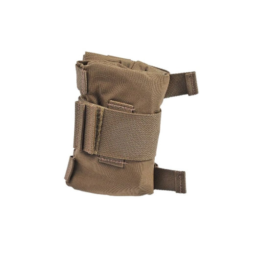 Raine Tactical roll-up dump pouch with MOLLE attachment and hook and loop closure for magazine storage