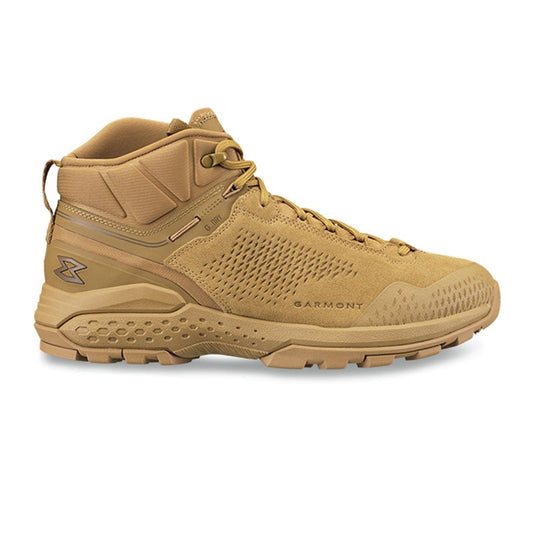 Garmont T4 Groove G-Dry mid-cut tactical boot in black suede leather with waterproof membrane