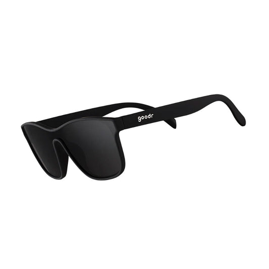 Goodr The Future is Void VRG sunglasses with double nose bridge and polarized lenses for active wear