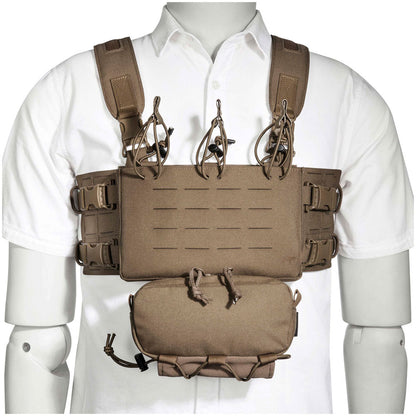 Tasmanian Tiger Small Combi Rig modular chest harness with magazine pouches and MOLLE side wings