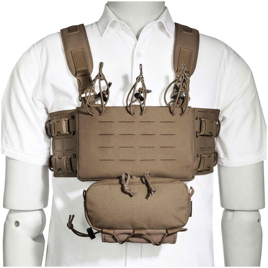 Tasmanian Tiger Small Combi Rig modular chest harness with magazine pouches and MOLLE side wings