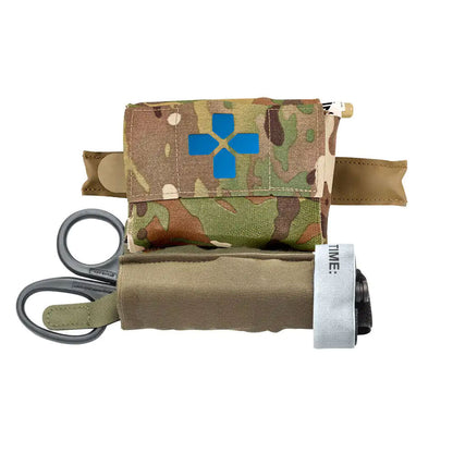 Blue Force Gear Shear Hammock tourniquet and shears carrier for MOLLE systems in coyote brown