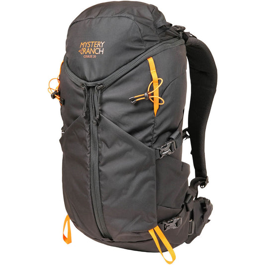 Mystery Ranch Coulee 20 day hiking backpack with 3-ZIP access design and adjustable harness system