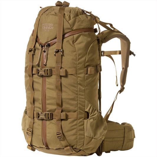Mystery Ranch Pintler hunting backpack with Guide Light MT frame system and multiple attachment points