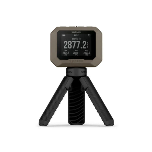 Garmin Xero C1 Pro Chronograph compact velocity measurement device with tripod mount for shooting sports