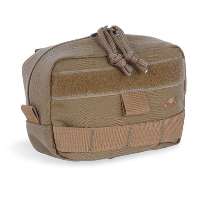 Tasmanian Tiger Tac Pouch 4 Horizontal MOLLE accessory pouch with zippered opening and hook-and-loop name tag strips