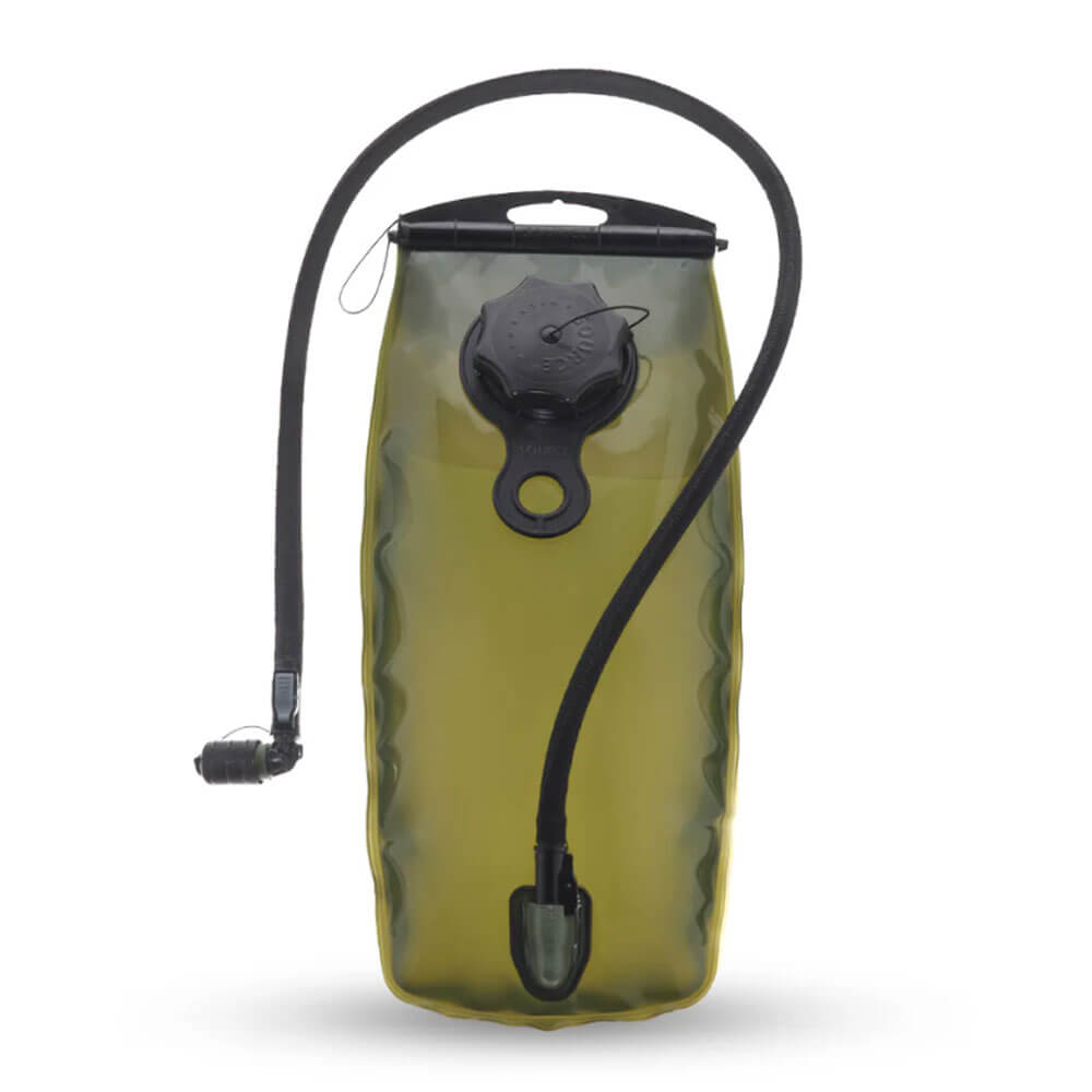 Eberlestock 3-liter hydration system bladder with Storm push-pull valve and 37-inch drinking tube