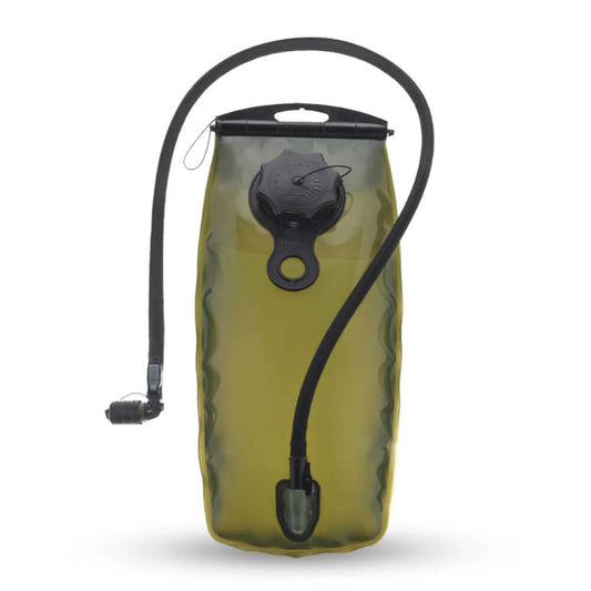 Eberlestock 3-liter hydration system bladder with Storm push-pull valve and 37-inch drinking tube
