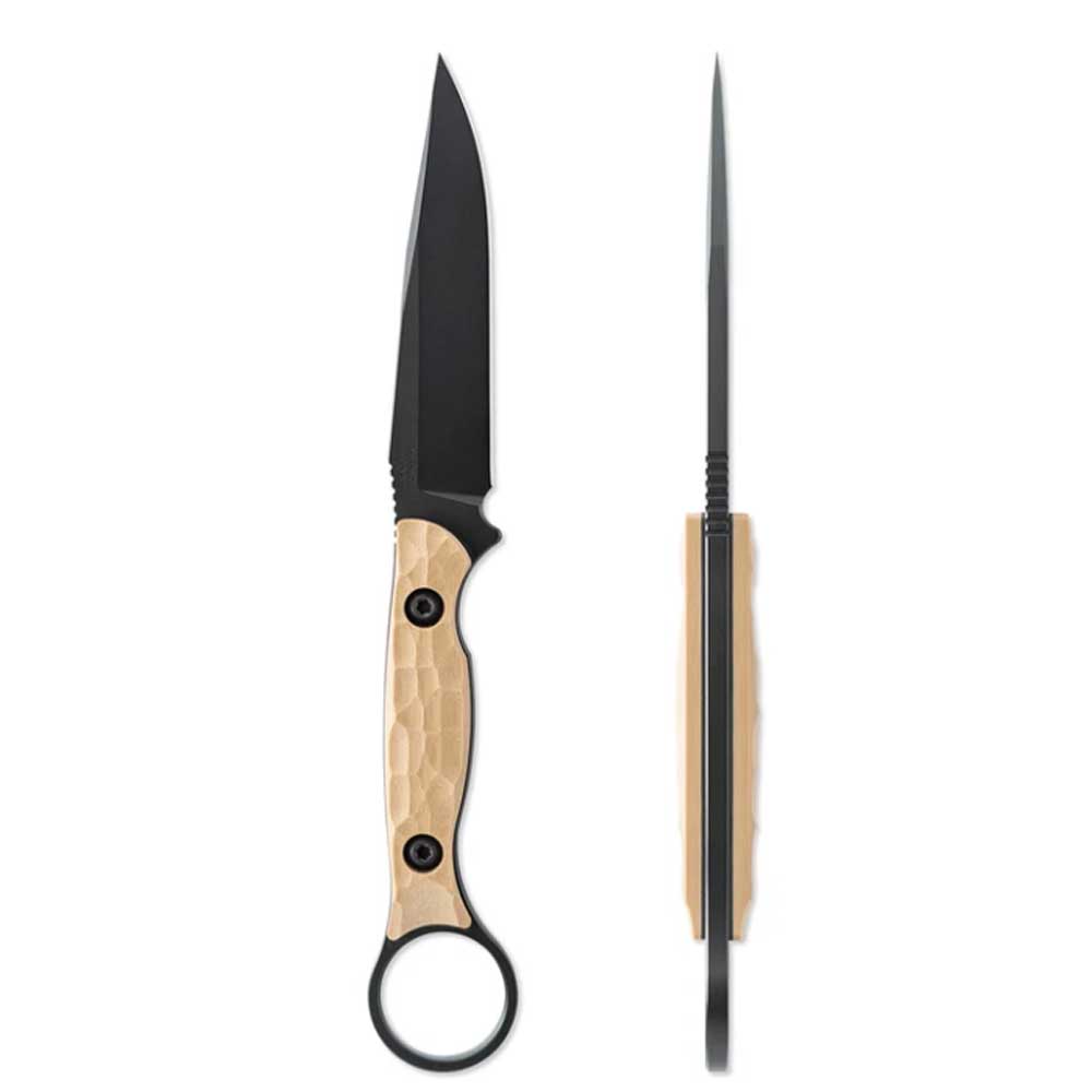 Toor Knives Serpent S Fixed Blade Knife FDE