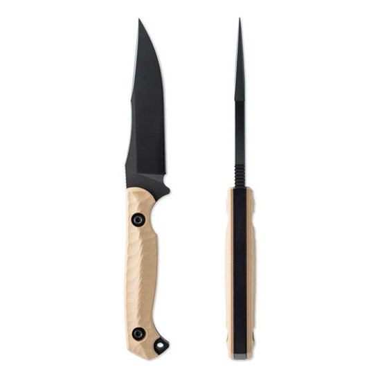 Toor Knives Krypteia S Fixed Blade Knife FDE