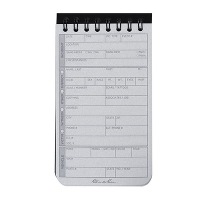 3" X 5" Field Interview Notebook - Tactical Edge