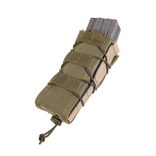 High Speed Gear HCM TACO high capacity magazine pouch with MOLLE attachment and shock cord retention system