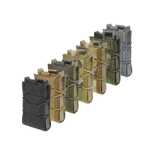 High Speed Gear TACO MOLLE magazine pouch with shock cord retention system and polymer sides
